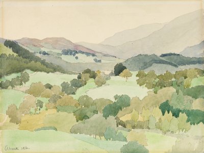 In der Nähe von Ambleside, 1916 von Adolphe Valette